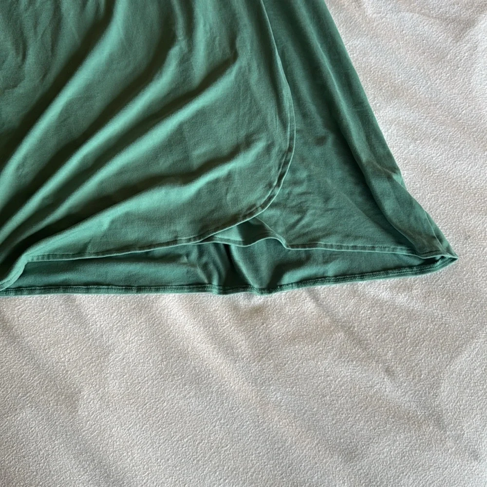 Ardene teal midi wrap dress - Picture 4 of 7